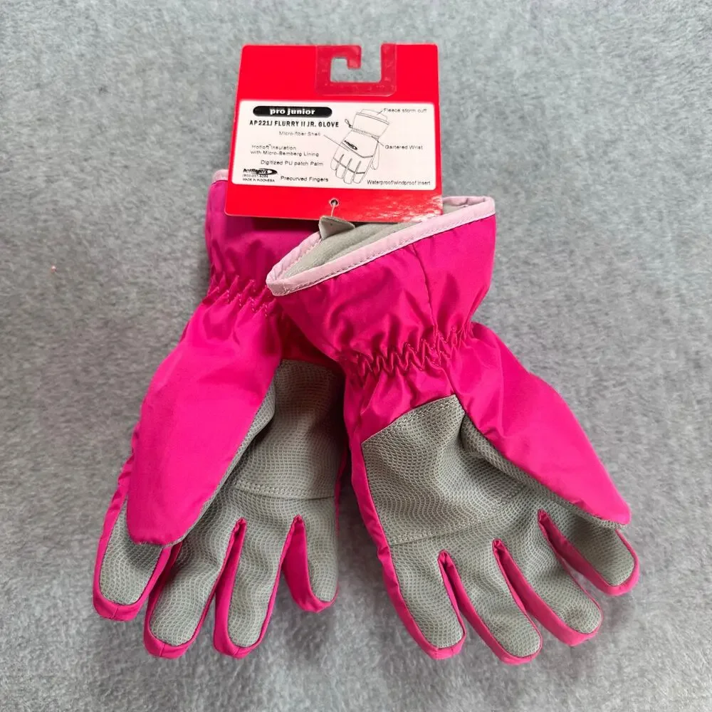 Hotfingers Pro Junior Flurry II Gloves Pink Youth L